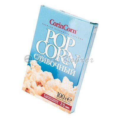 Попкорн Corin Corn Сливочный 100г для СВЧ