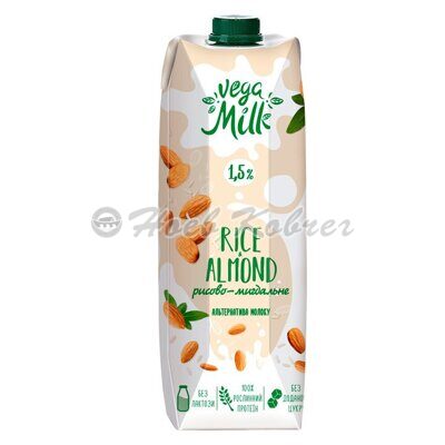 Напиток Vega Milk Рисово-миндальный ультрапаст. 0,95л