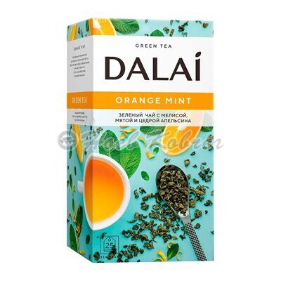 Чай Dalai Orange Mint 25пак*1,8гр зел