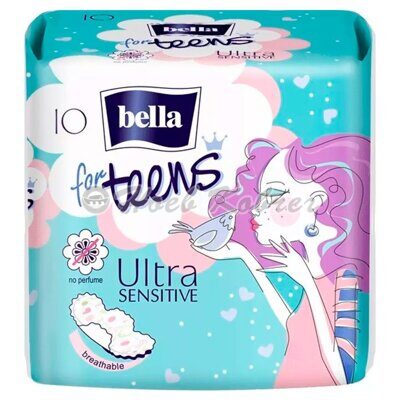 Прокладки Bella For Teens Ultra Sensitive ароматизир.10шт