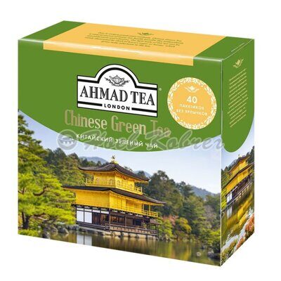 Чай AHMAD TEA LONDON Китайский зеленый 72г (40х1,8г)