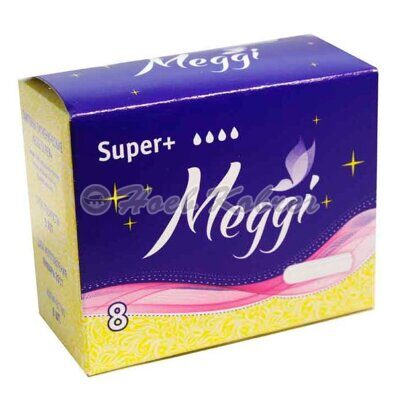 Тампоны MEGGI SUPER Plus 8шт гигиенические