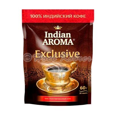 Кофе Indian Aroma Exclusive 60г д/пак