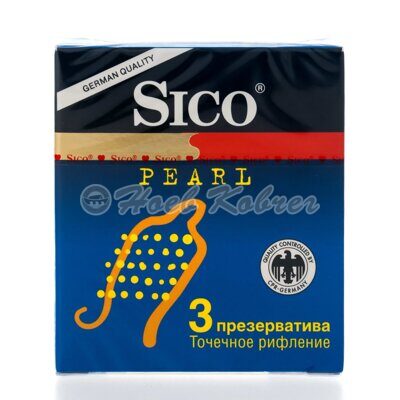 Презервативы Sico №3 Rearl  (Точечное рифление)