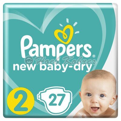 Подгузники Pampers New Baby-dry (Mini) 27шт дет.однораз.