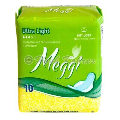 Прокладки MEGGI Ultra Light 10шт