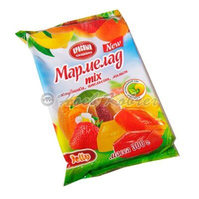 Мармелад Mix Клубника, апельсин, лимон 300г