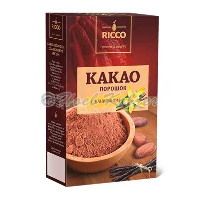 Какао-порошок RICCO с ванилином 100г
