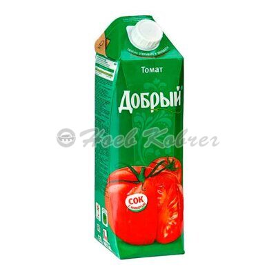 Сок Добрый томатный с/с 1л