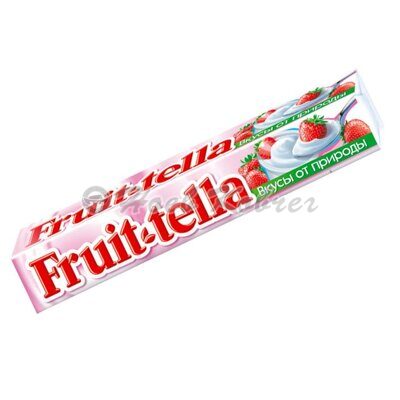 Жевательная конфета Фрутелла вк.Клубничного йогурта 41гр