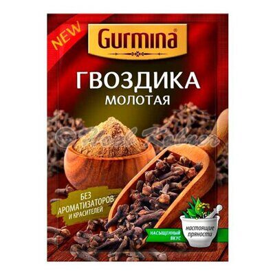 Гвоздика молотая Gurmina 20гр РБ