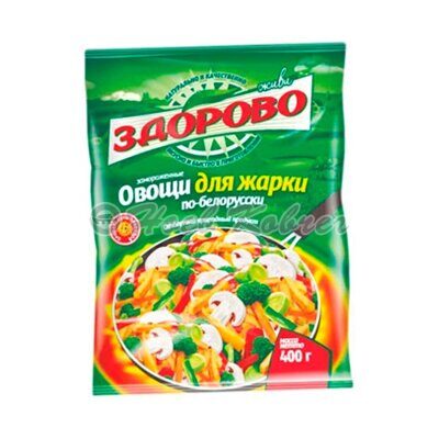 Овощи для жарки По-Белорусски Живи Здорово замор. 400г
