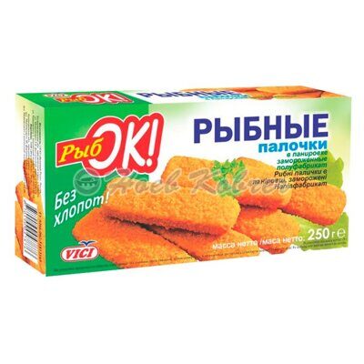 Рыбные палочки РыбОК 250гр. кор.