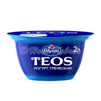 Йогурт Греческий Teos 2%  140гр п/ст