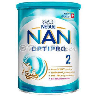 Д/пит NAN-2 OPTIPRO с пребиотиками с 6 мес 400г