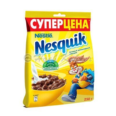 Готовый шоколад. завтрак Nesquik  250гр.