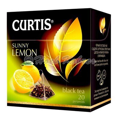 Чай Curtis Sunny Lemon/Санни Лемон 20пак*1,7гр пирамида
