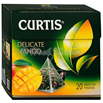 Чай Curtis DelicateMango/Нежный манго зел.аромат. 1,7грх20